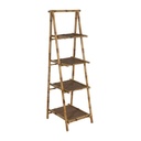 Estantería Beige Bambú 48 x 50 x 152 cm