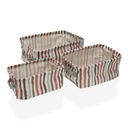 Basket set Versa Ligne 18 x 14 x 28 cm