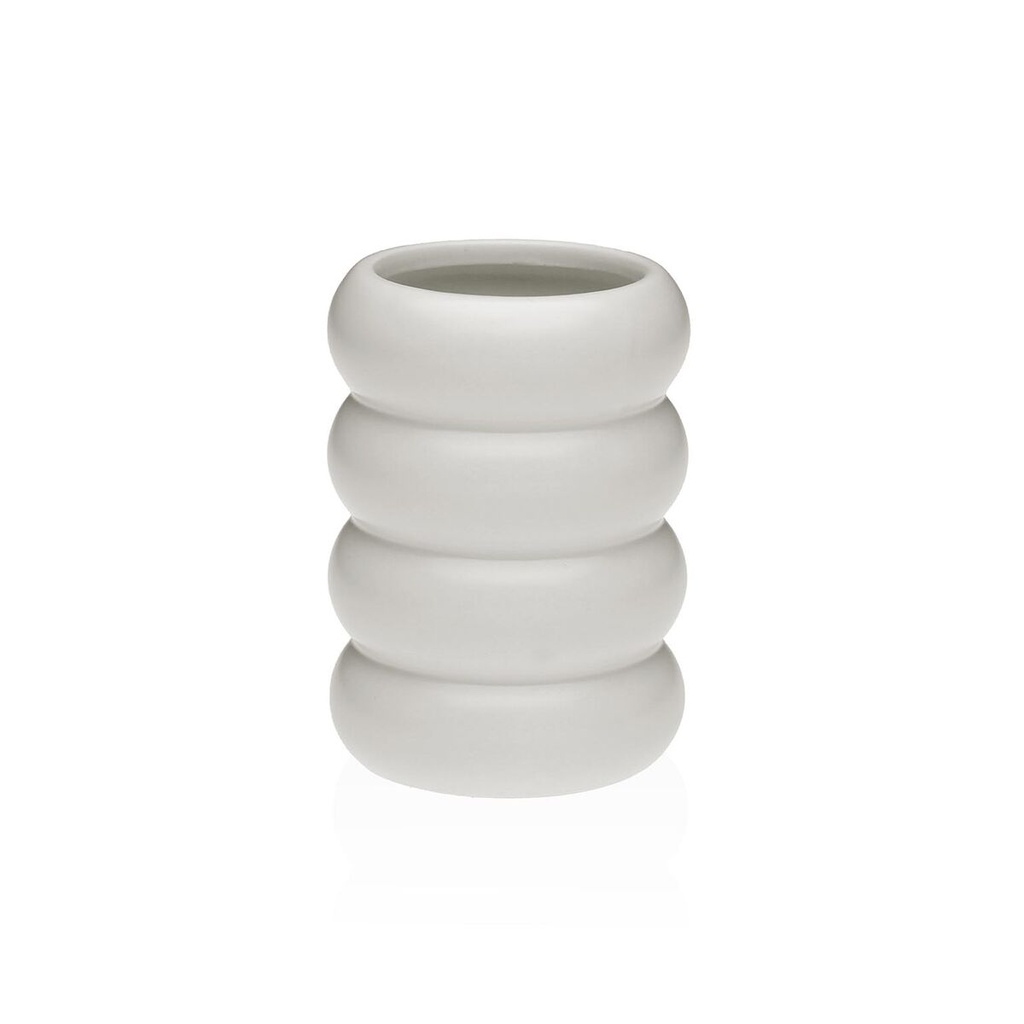 Toothbrush Holder Versa White Ceramic