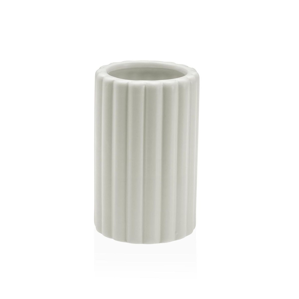 Toothbrush Holder Versa White Ceramic