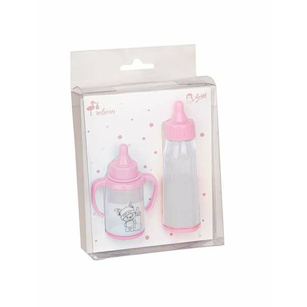 Accesorios para Muñecas Arias Set de biberones