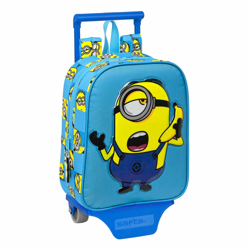 School Rucksack with Wheels Safta Golden
