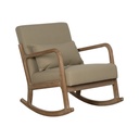 Rocking Chair Rubber wood 66 x 88 x 80 cm
