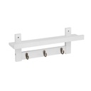 Estante Blanco Bambú 49 x 12 x 18 cm