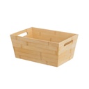 Cesta Multiusos Natural Bambú Madera MDF 7 L 30 x 20 x 13 cm