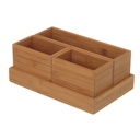 Make-up organizer Bamboo 28 x 18 x 15 cm