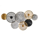 Wall Decoration Multicolour 104 x 5 x 57 cm