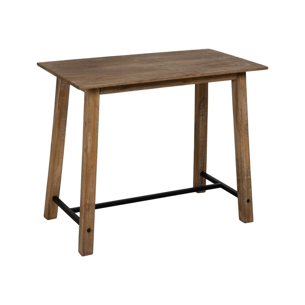 Side table Black Natural 110 x 60 x 90 cm