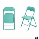 Silla Plegable 10924 Verde 43 x 46 x 78 cm 88 x 6,5 x 45 cm (6 Unidades)