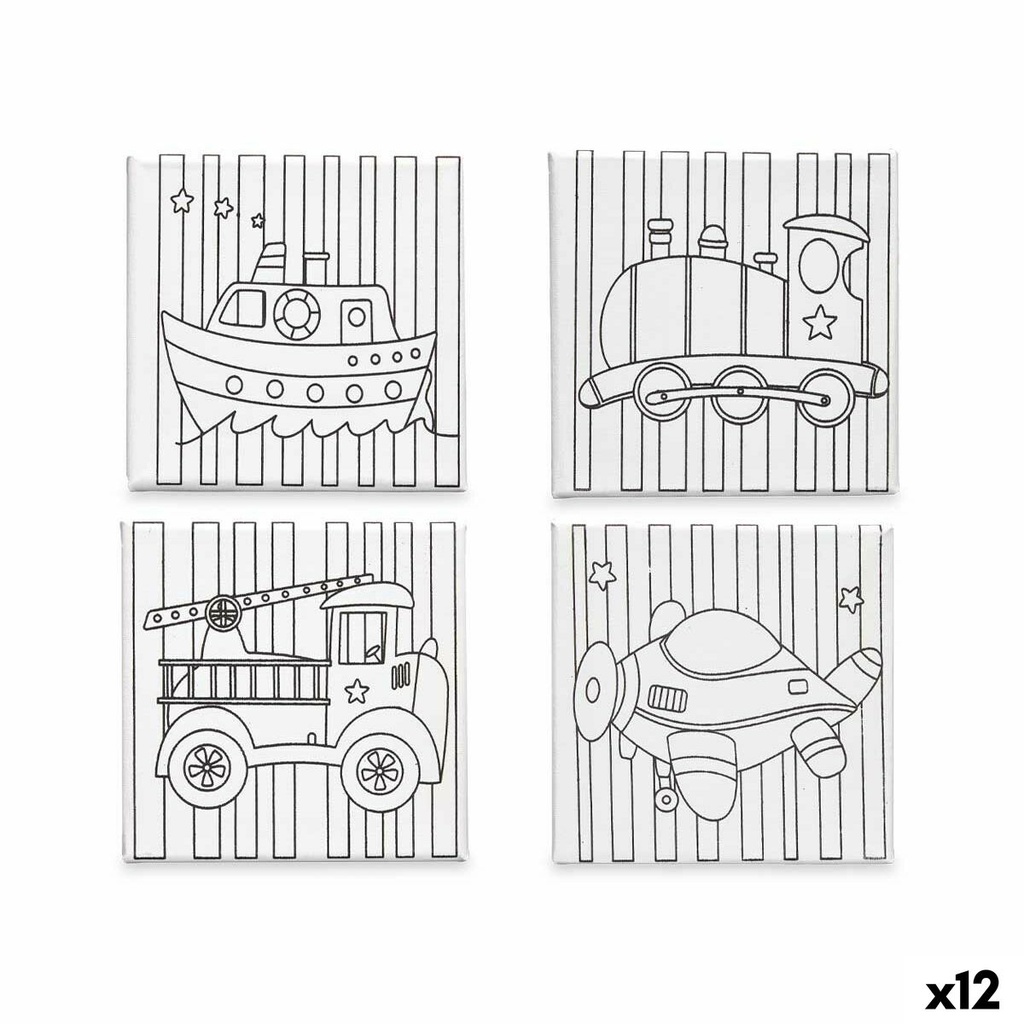 Canvas Pincello 29100257 Wood Cloth 12 Units