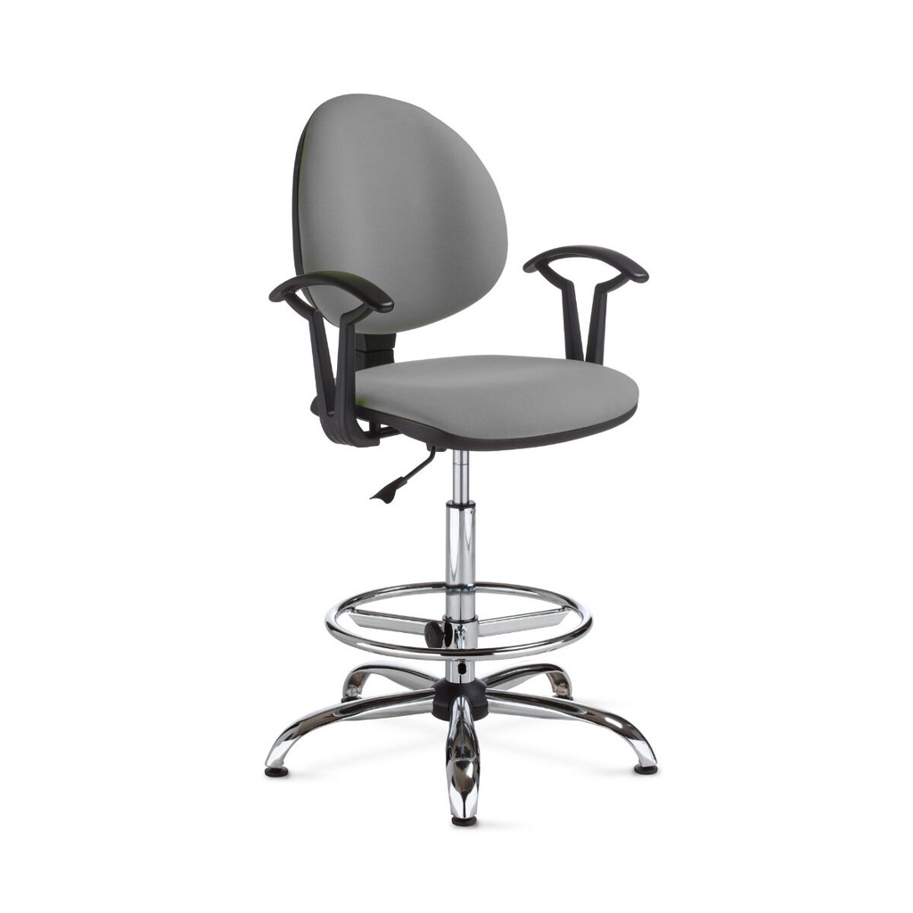Stool Nowy Styl 7B27CRT Light grey