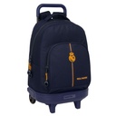 School Rucksack with Wheels Real Madrid C.F. Navy Blue 33 x 45 x 22 cm