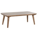 Centre Table Home ESPRIT Light brown Acacia 118 x 60 x 40 cm