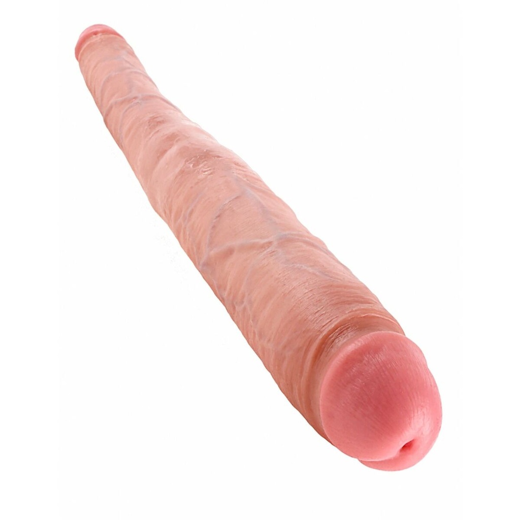 Consolador de Doble Penetración Pipedream King Cock Natural