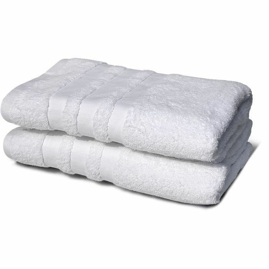 Toalla Lovely Home Blanco 70 x 140 cm