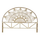 Headboard DKD Home Decor Brown Natural 180 x 4 x 90 cm