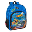 School Bag Hot Wheels Let's race Blue Black 33 x 42 x 14 cm