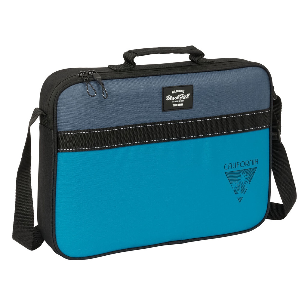 School Satchel BlackFit8 California Blue Black 38 x 28 x 6 cm