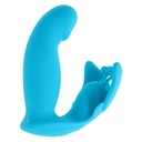 Vibrador Doble Estimulación Evolved Azul