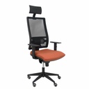 Office Chair with Headrest Horna bali Piqueras y Crespo BALI363 Brown