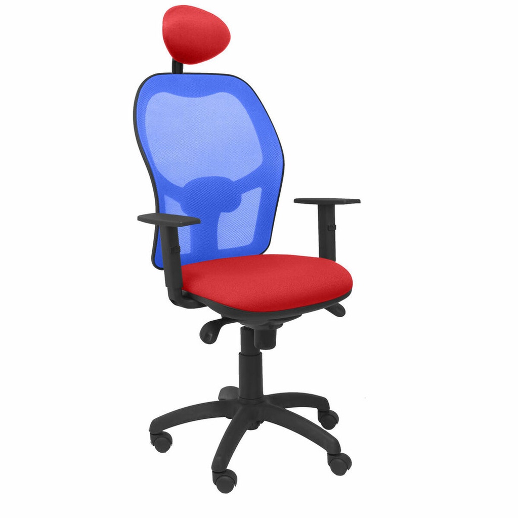 Office Chair with Headrest Jorquera  Piqueras y Crespo ALI350C Red