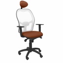 Office Chair with Headrest Jorquera Piqueras y Crespo ALI363C Brown