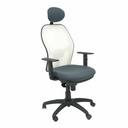 Silla de Oficina con Cabecero Jorquera Piqueras y Crespo ALI600C Gris Gris oscuro