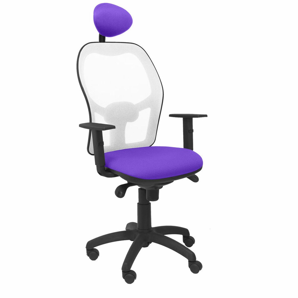Office Chair with Headrest Jorquera Piqueras y Crespo BALI82C Purple Lilac