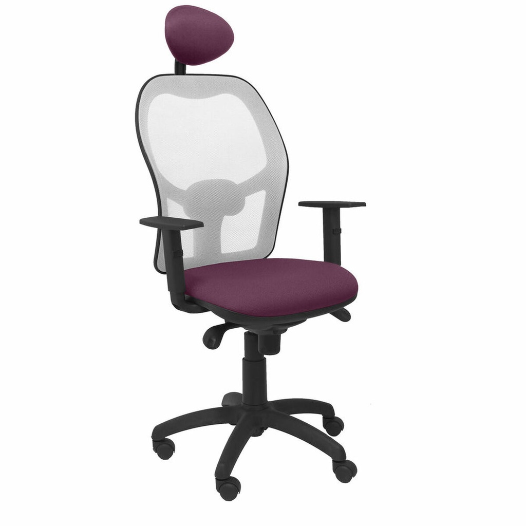 Office Chair with Headrest Jorquera Piqueras y Crespo ALI760C Purple