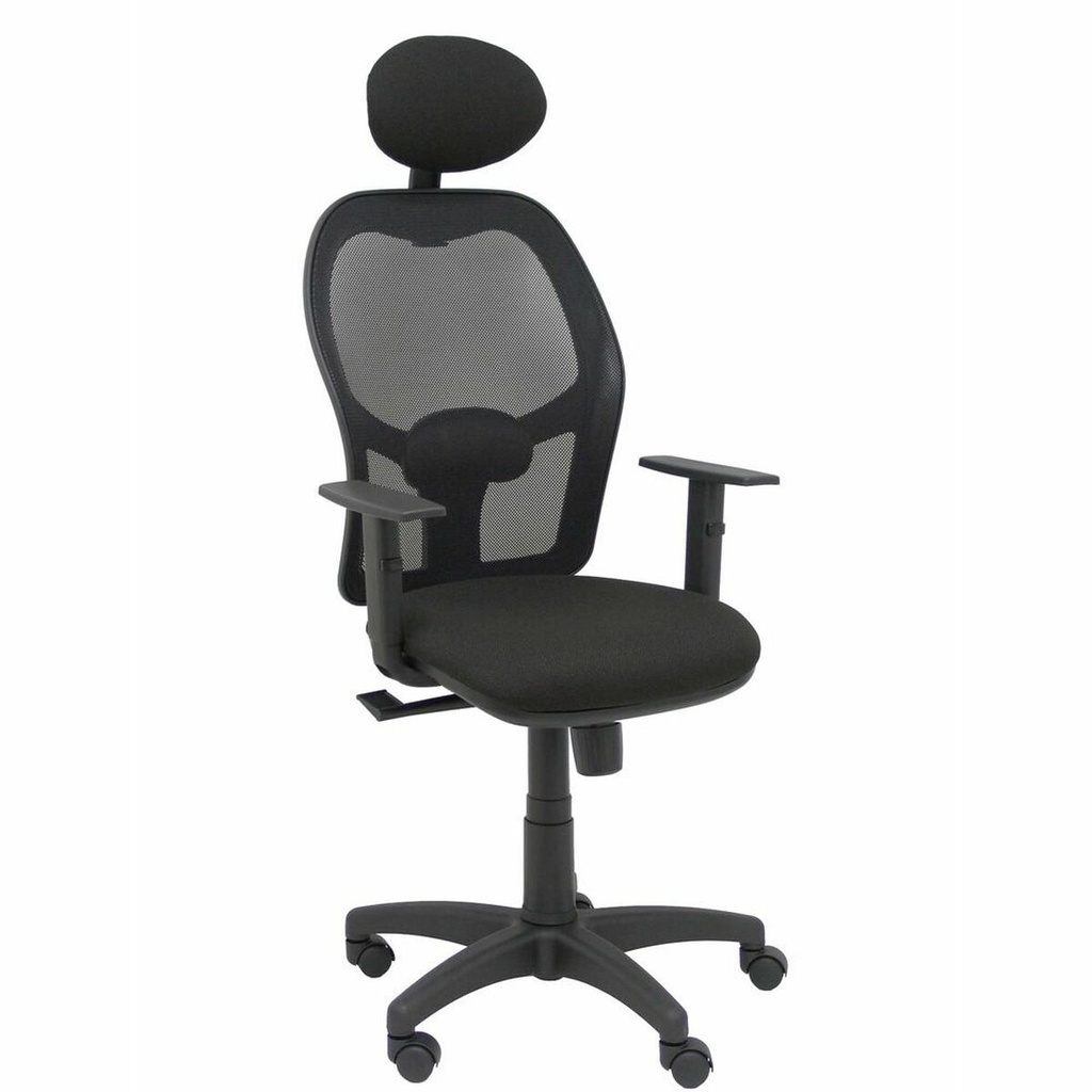 Silla de Oficina con Cabecero Alocén Piqueras y Crespo B10CRNC Negro