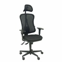 Silla de Oficina con Cabecero Agudo Piqueras y Crespo 840B23C Negro