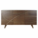 Sideboard DKD Home Decor Dark brown Acacia 145 x 41 x 76 cm