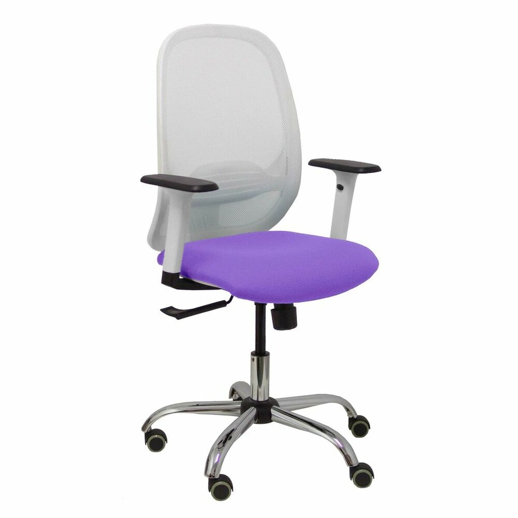 Silla de Oficina Cilanco Piqueras y Crespo 354CRRP Blanco Lila