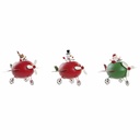Adorno Navideño DKD Home Decor Metal Reno (19 x 14 x 13 cm) (3 pcs)