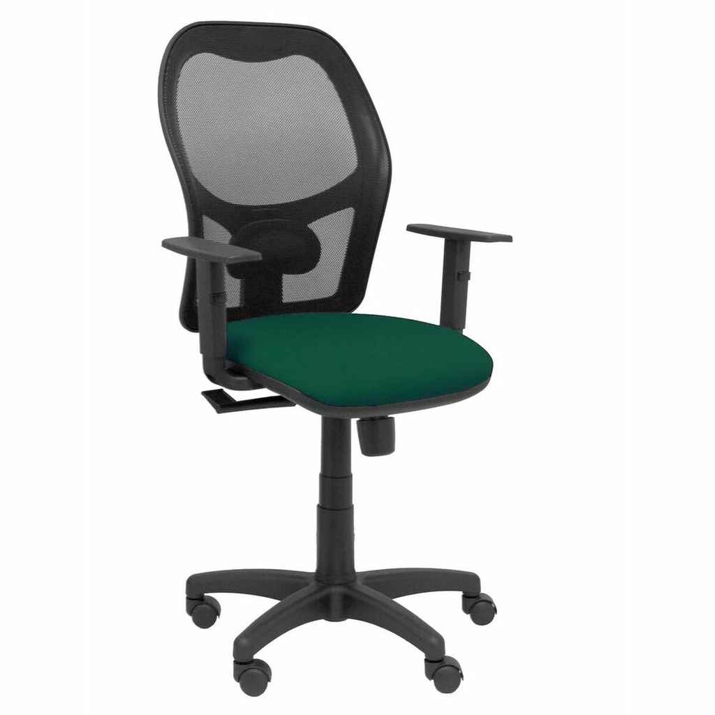 Silla de Oficina Piqueras y Crespo 6B10CRN Verde oscuro Con reposabrazos