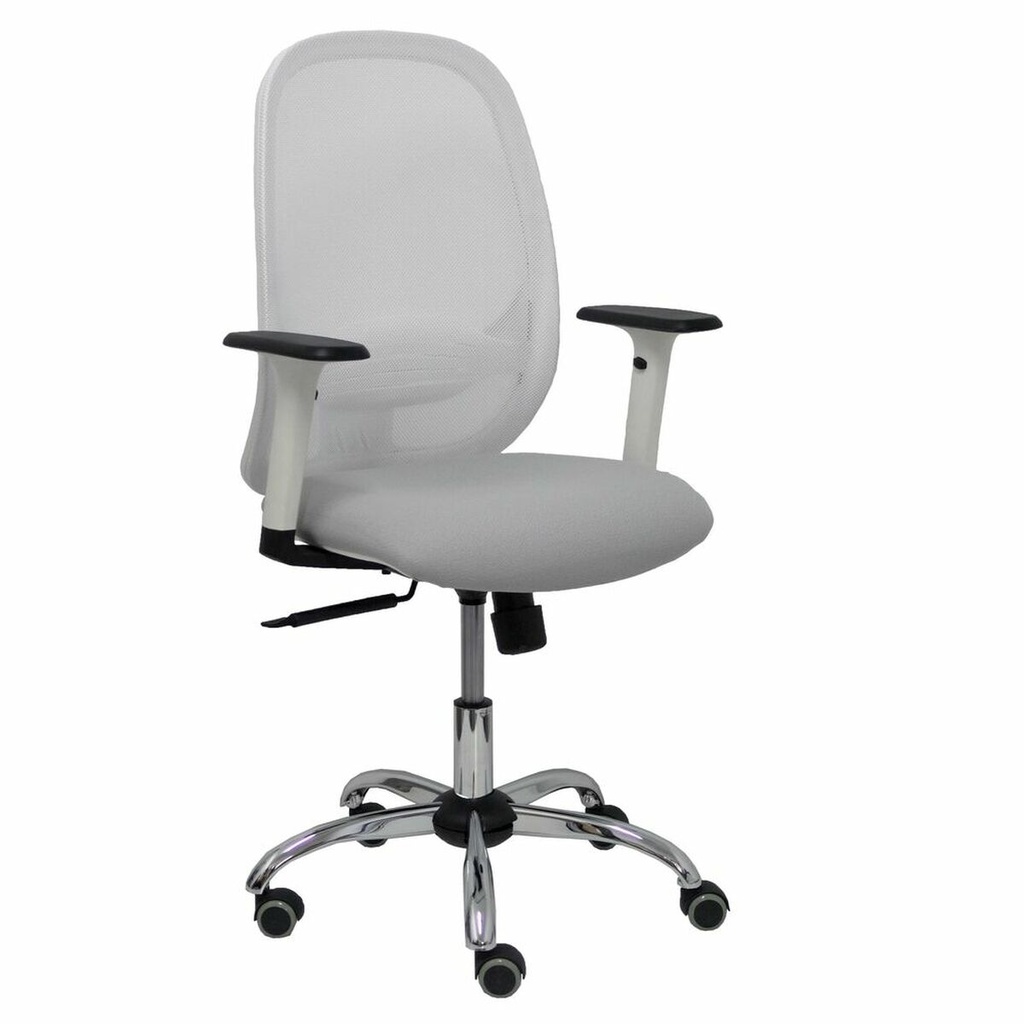 Office Chair Piqueras y Crespo 354CRRP White Light grey With armrests