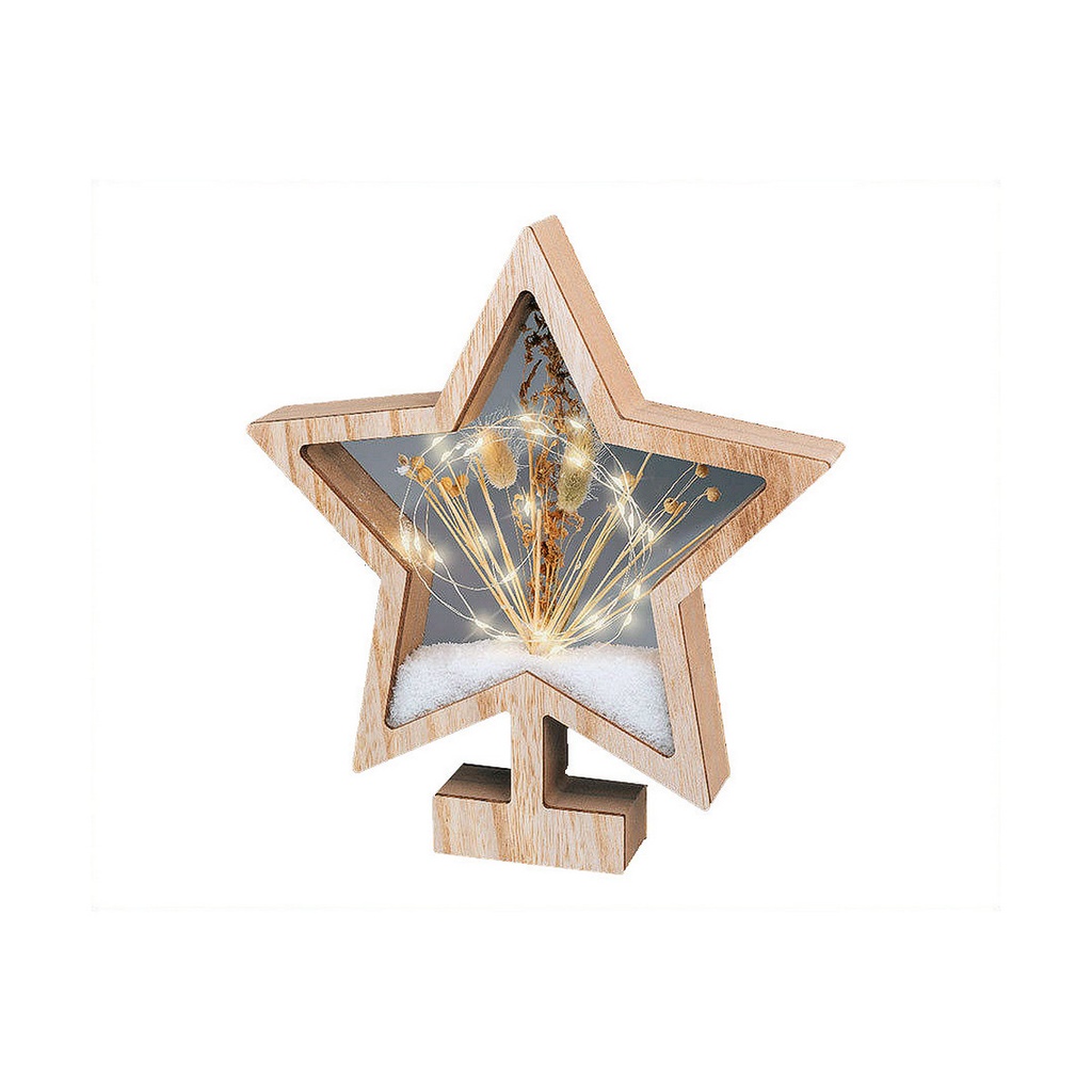 Estrella de Navidad 4 x 26 x 28 cm Luz LED