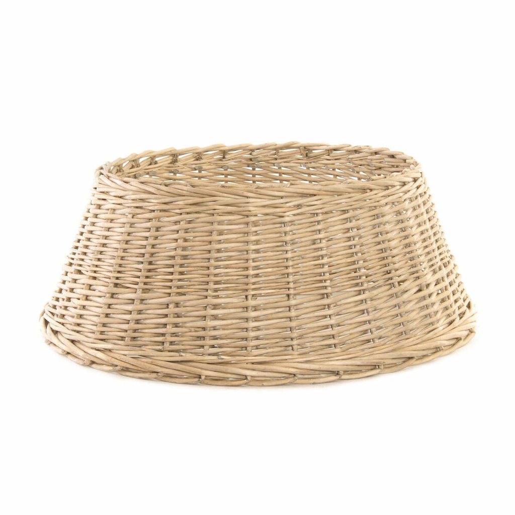Christmas tree skirt DKD Home Decor wicker (70 x 70 x 28 cm)