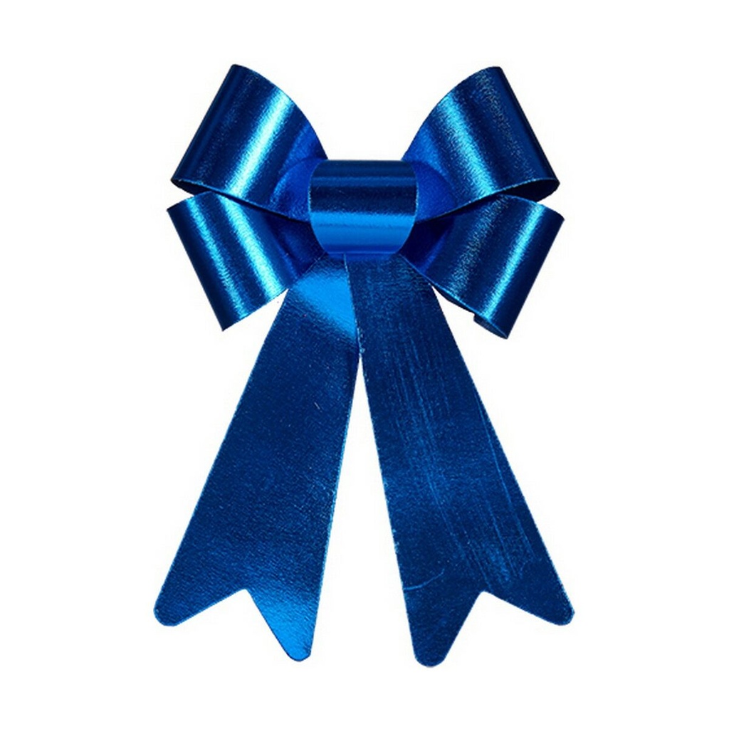 Lazo Krist+ Azul 22 x 38 cm Adorno Navideño