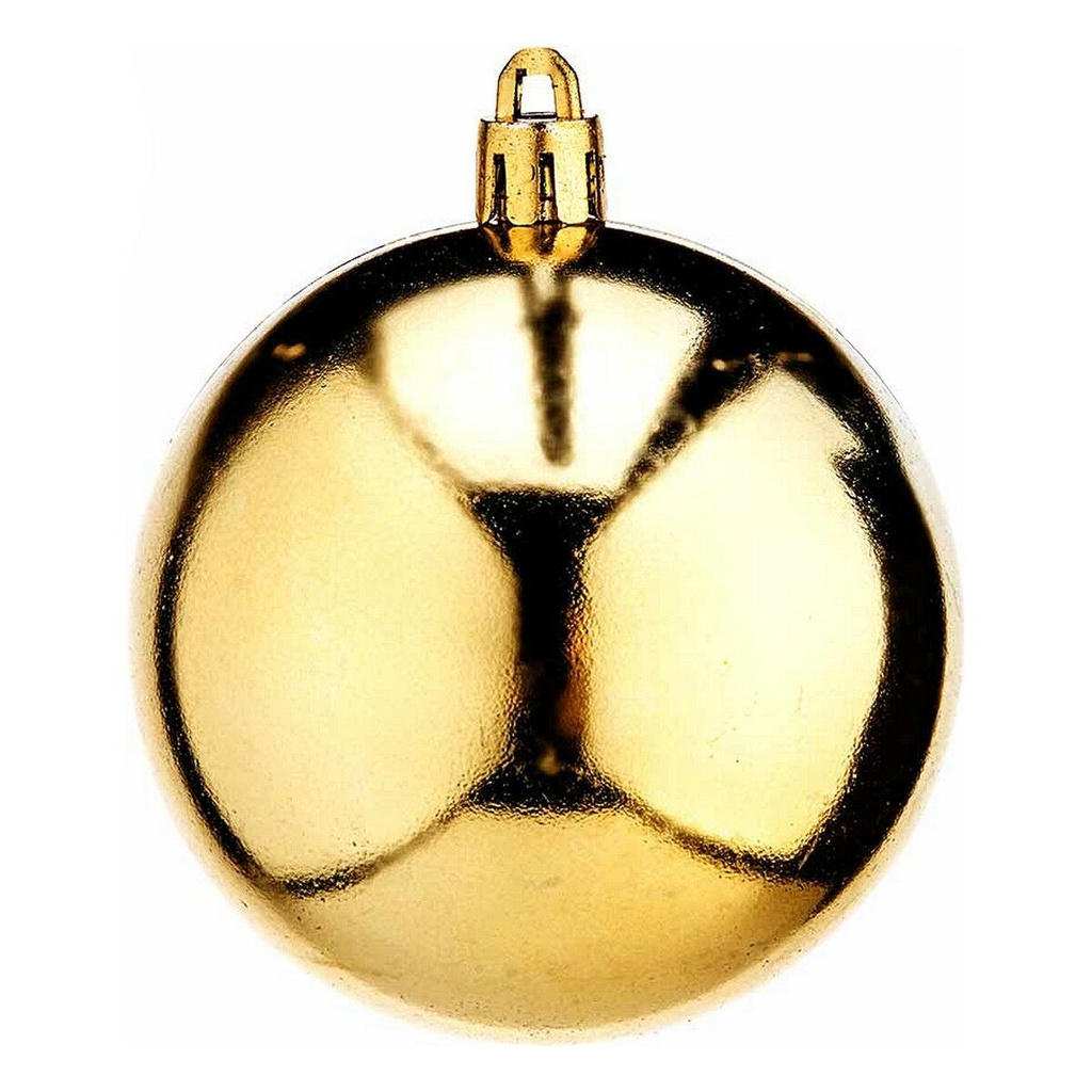 Christmas Baubles Krist+ 00464-4 Golden PVC Ø 7 cm 12 Units