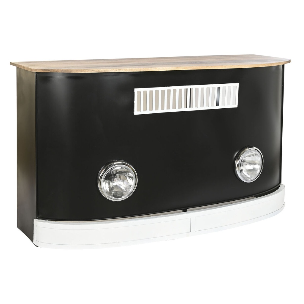 Mueble bar DKD Home Decor Blanco Marrón Negro 157 x 52 x 90 cm BAR