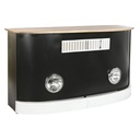 Mueble bar DKD Home Decor Blanco Marrón Negro 157 x 52 x 90 cm BAR