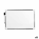 Pizarra Magnética con Rotulador Pincello 423 Blanco Aluminio