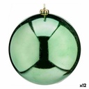 Christmas Bauble Krist+ 00844 Green Plastic (12 Units)