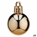 Set of Christmas balls Krist+ K1912468-4 Copper Plastic (12 Units)