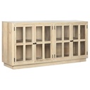 Aparador Home ESPRIT Natural Cristal Madera de mango 170 x 41 x 81 cm