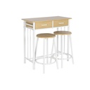 Set of furniture DKD Home Decor 80 x 50 x 84 cm