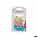 Pinzas Pincello 387 Multicolor Metal Clip Pequeño (24 Unidades)