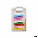 Clamps Pincello 398 Multicolour Wood Large (24 Units)