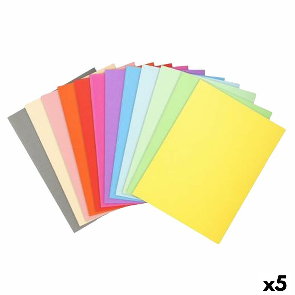 Subcarpeta Exacompta Forever Multicolor A4 100 Piezas (5 Unidades)